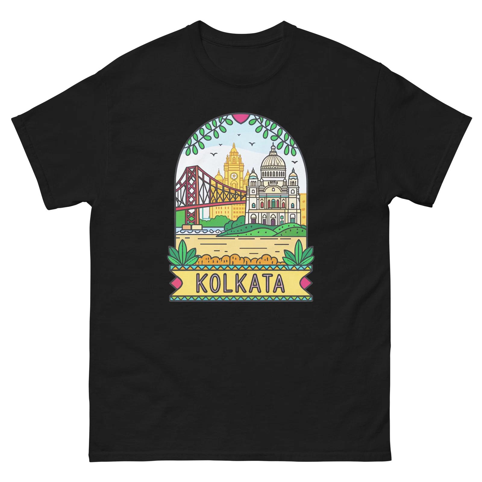 Kolkata World Travel Urban Area City T-Shirt XL