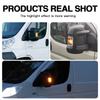 2pcs LED Dynamic Side Mirror Lights For PEUGEOT BOXER 2006-2019 For CITROEN JUMPER 2006-2019 RELAY 2006-2019 Turn Signal Lamp