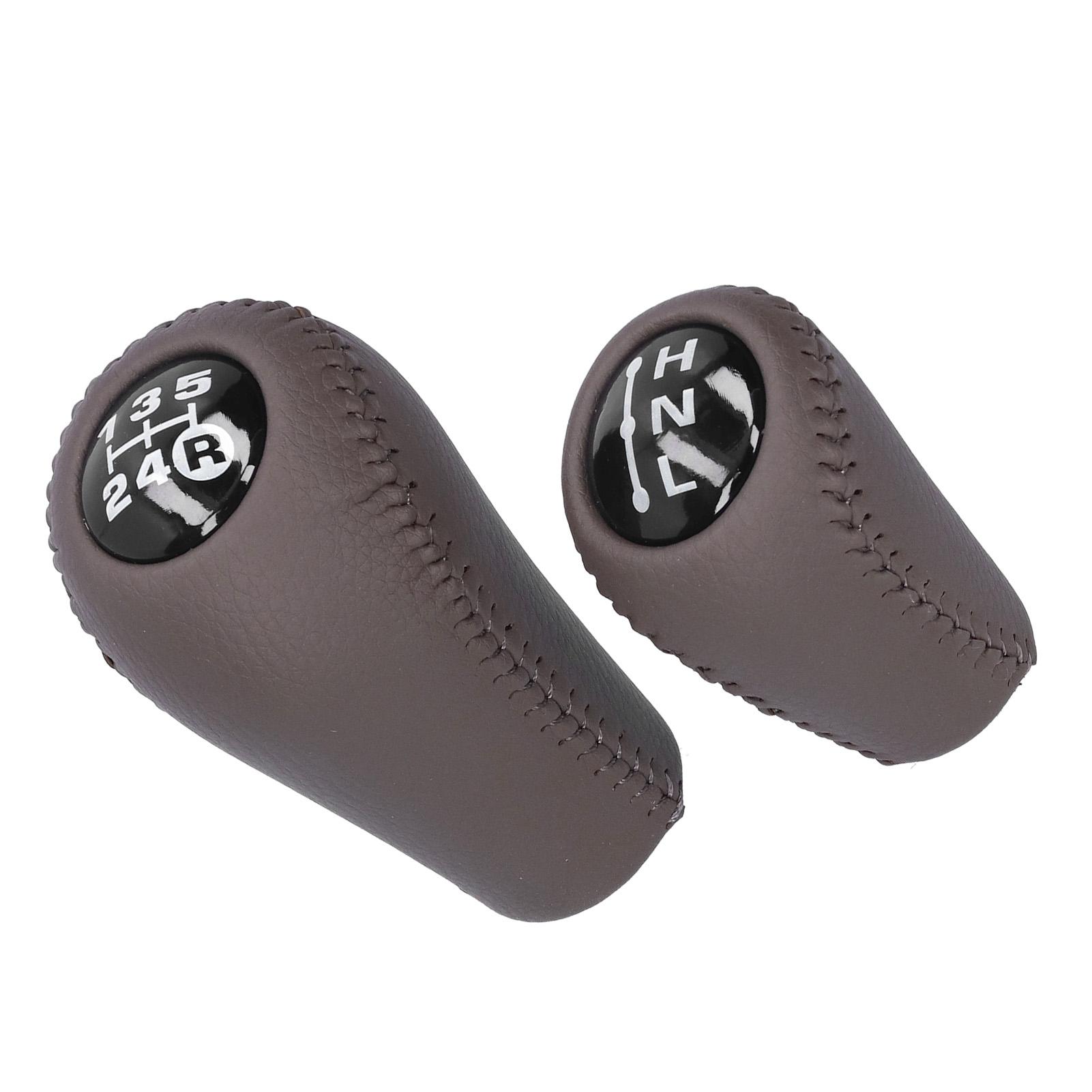 

Ручка рычага переключения передач 5-ступенчатой механической коробки передач подходит для 4RunnerHilux Land Cruiser Prado 3350420120C0Коричневый