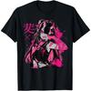 Alternative Vaporwave Gothic Sad Alt Grunge Woman Goth Grunge Demon Anime Girl Waifu Horror Alt Aesthetic T-Shirt(3)