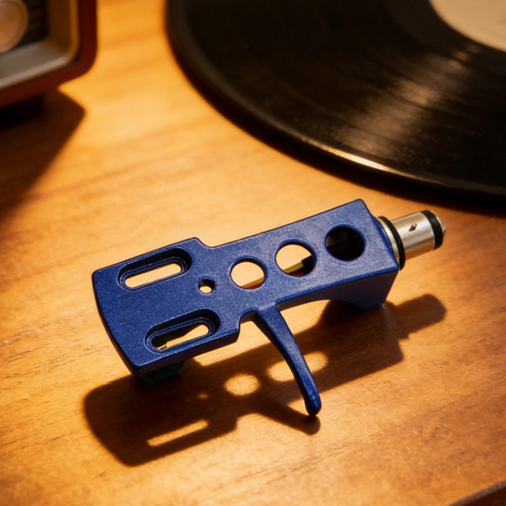 Professional Aluminum Alloy Tonearm Cartridge Holder For Clear Auditory System With Anti Vibration Design