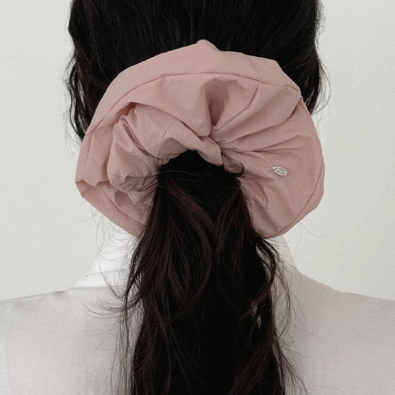 Oar Cloud Volume Scrunchie [Pink]