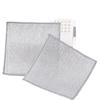High-Quality Silver Thread Dishcloth: Soft, Durable, Non-Stick, and Tough Dishwashing Cloth with Steel Wire and Polyester Blend.
