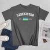 Unisex Unisex Uzbekistan EST1991 Independence Day Tshirt Tees T Shirts WoUnisex Boys 100 Cotton TShirt
