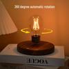 Creative Magnetic Levitation Light Bulb for Bedroom and Living Room - Smart Night Light with Black Technology Atmosphere Enhancement