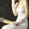 Accessories Evening Prom Decor Tulle Gloves Party Dress Wedding Bridal Gloves Bridal Gown Mittens