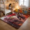 Floor Mat Soft Flannel Rug Non-Slip Absorbent Mat for Bathroom Bedroom Home Decor Rock Band S-slipknot