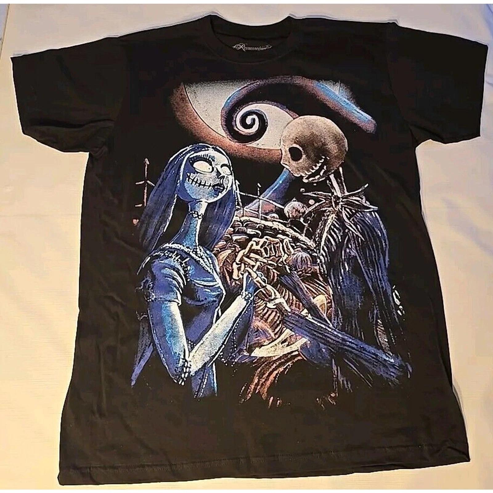 

Vintage style The Nightmare Before Christmas T-shirt XL Black Halloween M