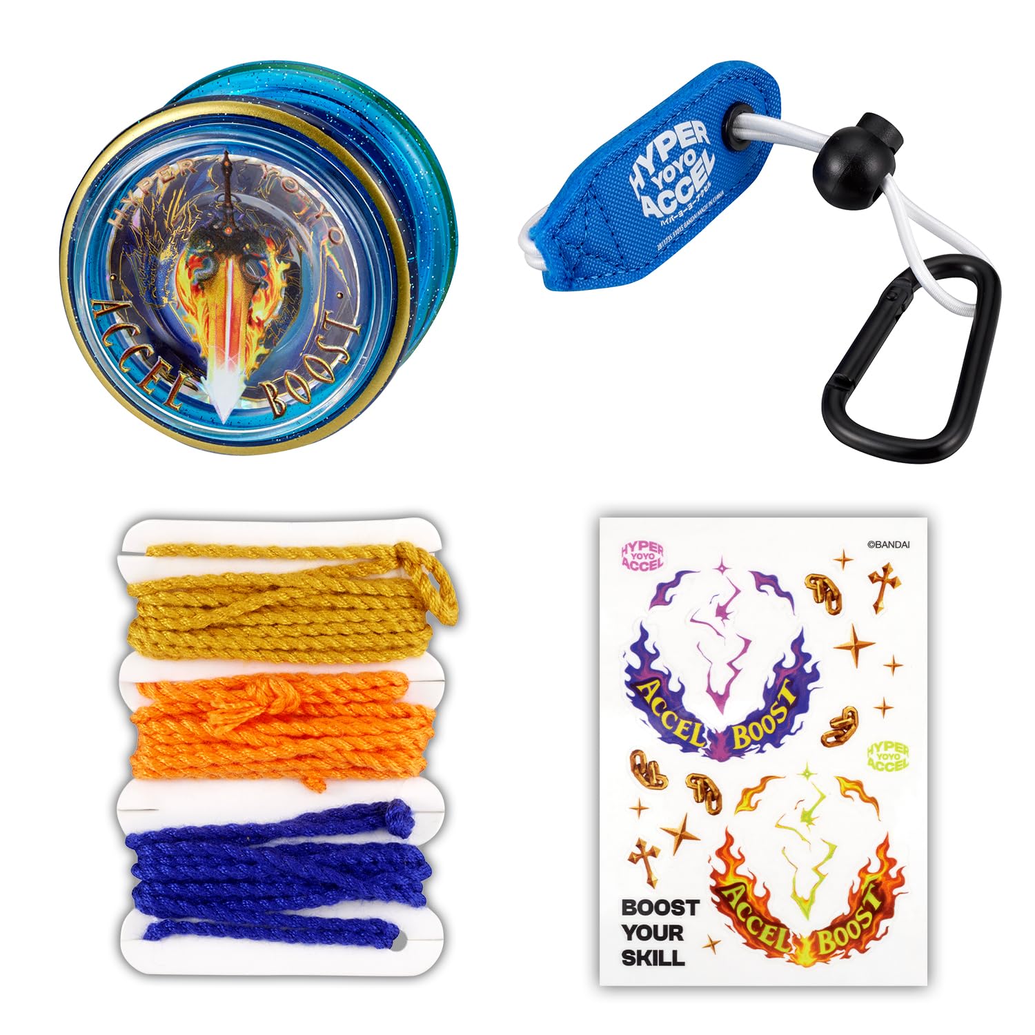 

HYPER YOYO ACCEL Набор для улучшения навыков 8 и [Bandai] (Возраст до)