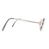 Great Cartier Sunglasses 135 2C Decor Two-Point Silver Mens Used