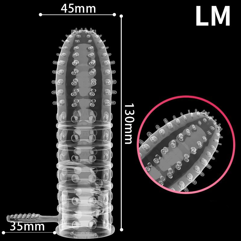 14 Typs Crystal Penis Enlargement Sleeve Penis Enlarger Sex Toys for Men Delay Ejaculation Condones Adult Sex Products