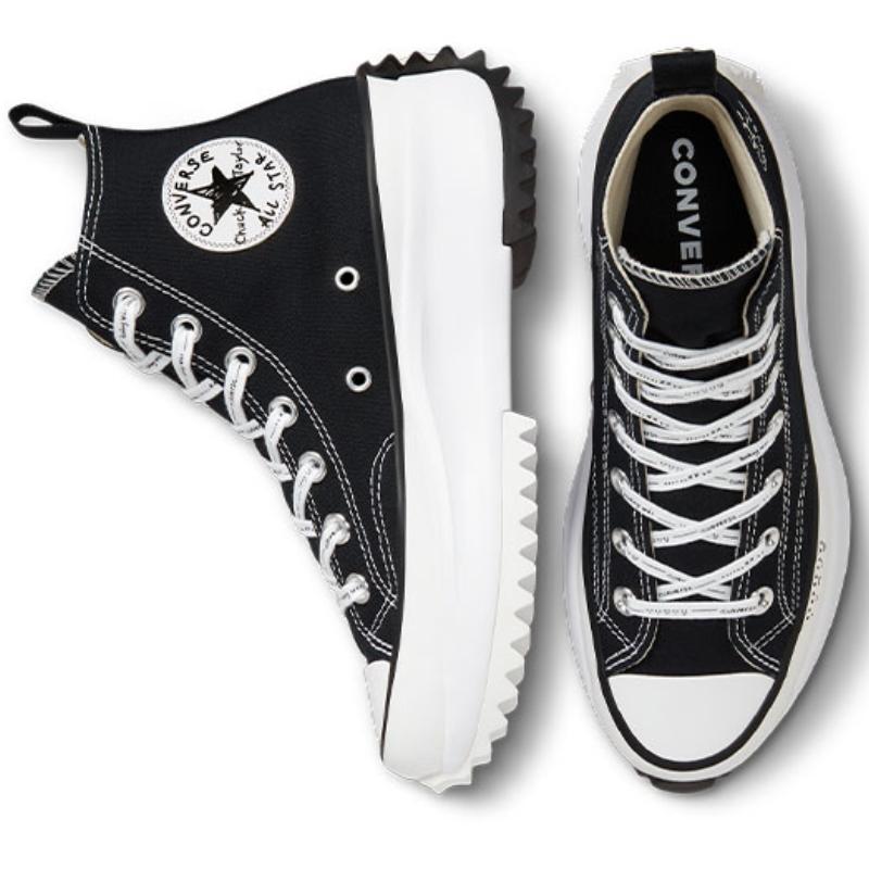 Converse Run Star Hike Platform High Top Espadrilles Unisex Black