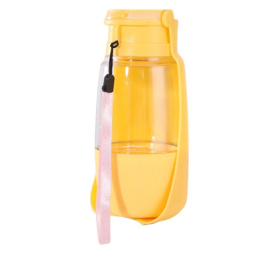 2 In 1 Dog Water Bottle Portable Cat Drinking Bowl Foldable Pet Water Dispenser  Travel