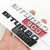 For Mercedes Benz AMG BITURBO 900 Auto Accessories ABS Car Styling Logo Biturbo 900 Badge Fender Side Sticker Emblem Decals AS1