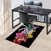 1pc Power Rangers Anime Cartoon Design Office Chair Mat Non-Slip Carpet for Home Decor, Living Room, Bedroom, Game Room - Perfect Gift for Fans.T089