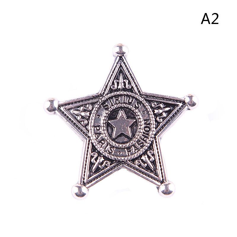 1Pc Vintage Wolf Knight Brooch Jewelry Unisex Collar Pin Buckle Collection