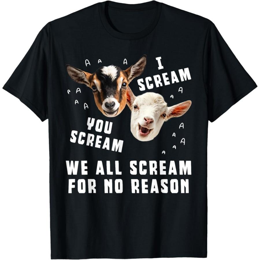 

Я кричу, ты кричишь, мы все кричим Футболка Goats Humor Scream XXXXXL чёрный