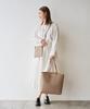 Tea AfternoonTea LIVING Tote Bag JJ94 Tote Tea Beige [Afternoon Living] Bag/TAEKO HIGASHIHARA×Afternoon