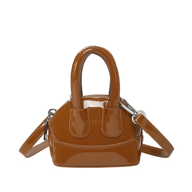 New Women's Solid Color Fashion Shoulder Messenger Bag