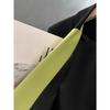 Fashionable Black Contrast Joint Suit Jacket, Casual and Trendy for Spring and Autumn, French-Styled Women's Blazer