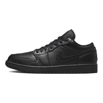 Air 1 Low Triple Black 2022 Męskie Sneakersy 553558-093