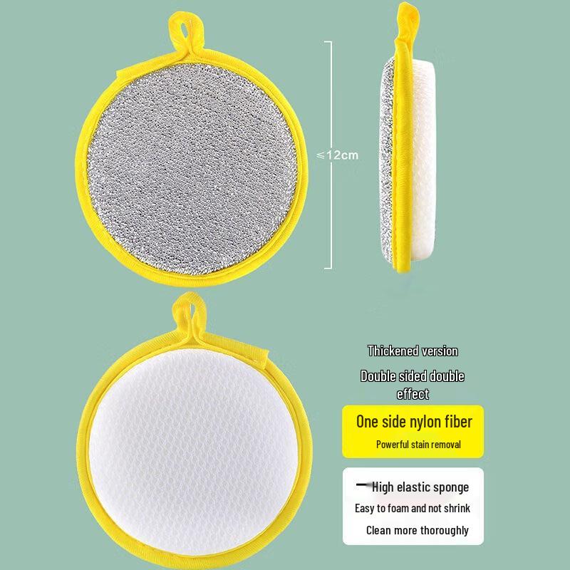 Non-stick Oil-Resistant Kitchen Dishwashing Sponge and Scouring Pad