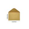 50pcs Brown Envelopes, European Blank Greeting Card, Invoice Bag, Business Card Bag