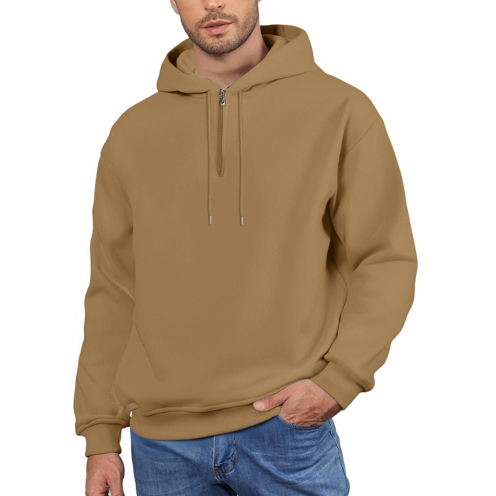 

Мужская флисовая толстовка, повседневная, с длинным рукавом XXL