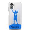 Argentina Soccer 10 Clothing Phone Case For Xiaomi Redmi Note 12 5G 9S 9 8 10 11 Pro Plus 4G 9T 8T 10C 9C 9A 7 Pro Clear Cover