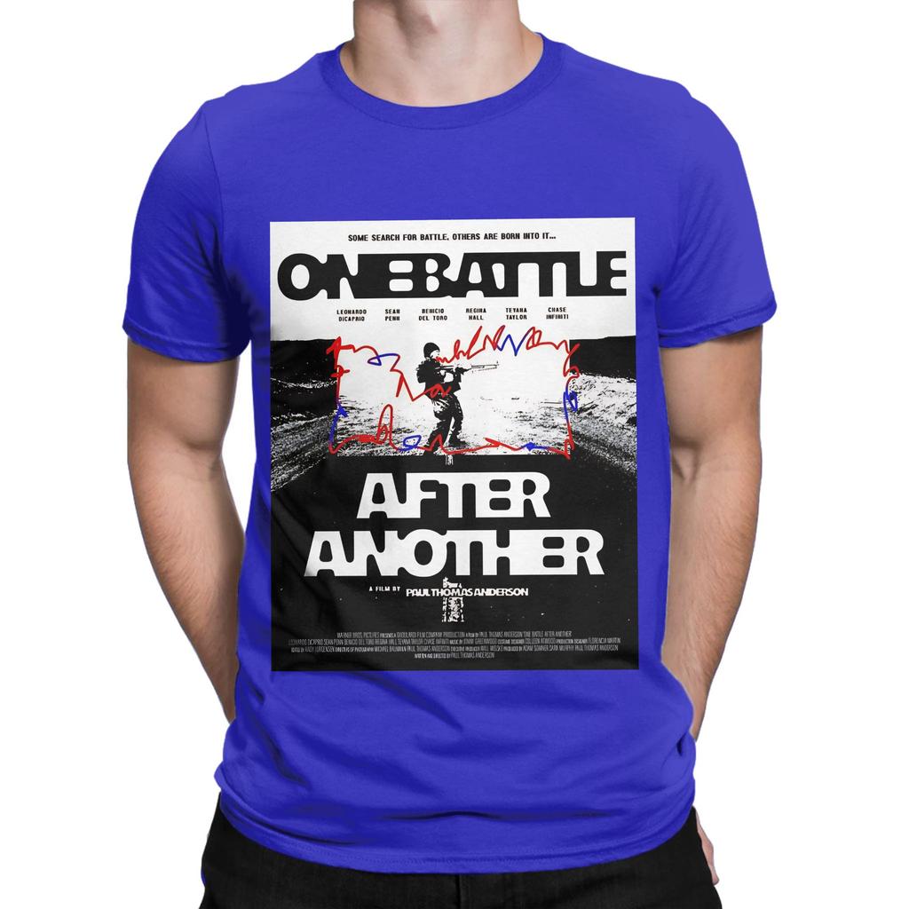 Ein Kampf nach dem anderen schwarzes Grafik-T-Shirt aus 100 % Baumwolle Ein Kampf nach dem anderen Oberteile T-Shirts für Unisex