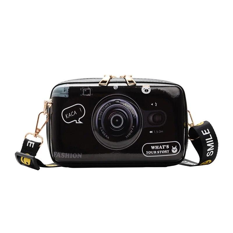 

Универсальная сумка на одно плечо с косой лямкой для женщин, модная, стильная, индивидуальная, дизайнерская сумка для камеры, цветная коробка, мобильный телефон