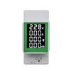 AEE4-4IN1 Din Rail AC Monitor AC50-300V 100A Voltage Current Watt KWH Power Digital Energy Meter Voltmeter Ammeter Wattmeter