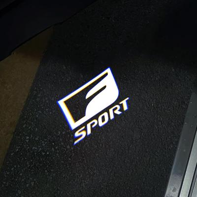 Courtesy Light, Car Curtain Lamp, Fade-Resistant, LED Logo Projection Courtesy Light, Door Light, Set