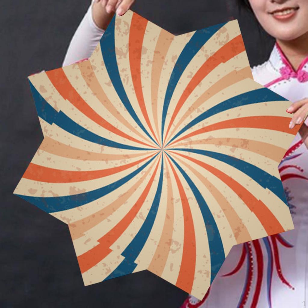 Flow 24.41inch Diameter Lightweight Challenging Yangko for Advanced Easy to Rotate Toy Dance