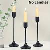 3Pcs/Set Minimalist Retro Style Candlestick Holder Metal Candlelight Dinner Props  Wedding