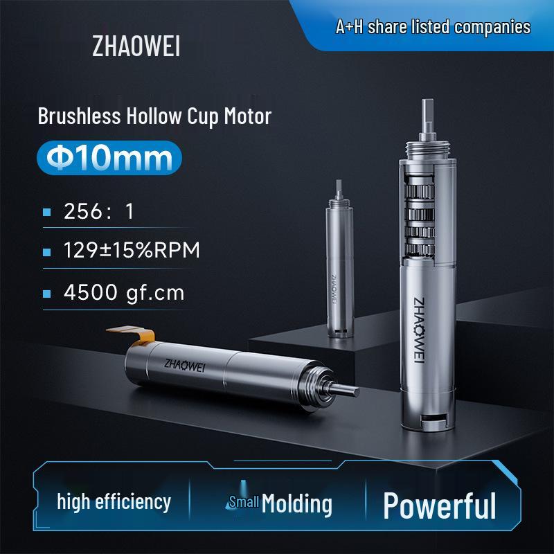 10mm High-Performance 256:1 Planetary Gearbox Yes