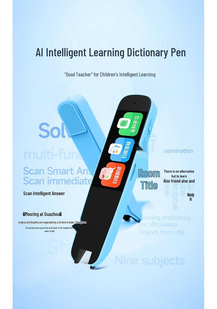 Smart 1.97" Scan-Read Translation Pen for All-Subject English Learning