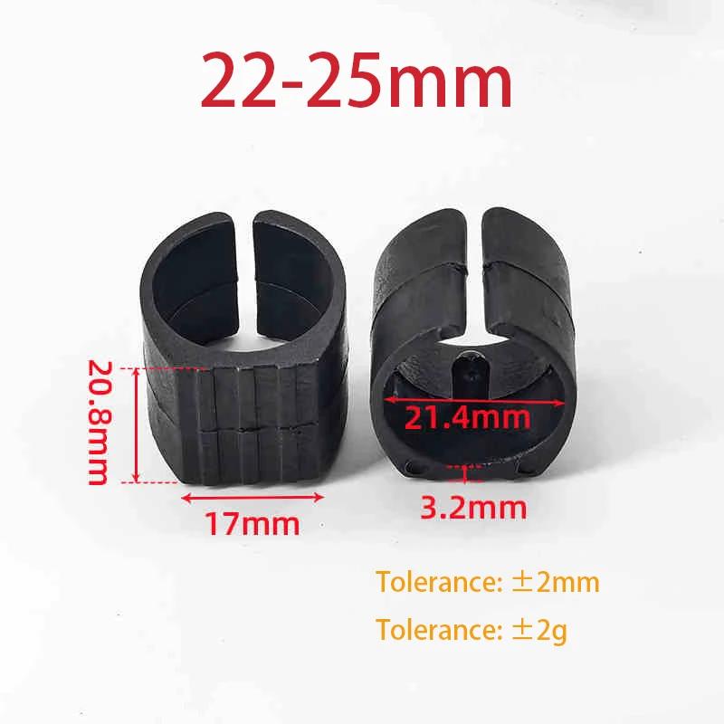 U-Shaped Pipe ClampsPlastic Furniture Foot Pads Table Leg Covers Chair Pads Anti Slip Floor Protection Covers Pipe Caps