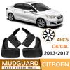 Mud Flaps For Citroen C4 C4L 2013-2017 MudFlaps Front Rear Fender Car