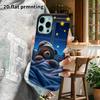 Phone Case: 2D Flat Suitable for iPhone 18 17 16 15 14 13 Pro Film Protective Case, Couple Style, Sleepy Brown Bear, Christmas and Halloween Gifts