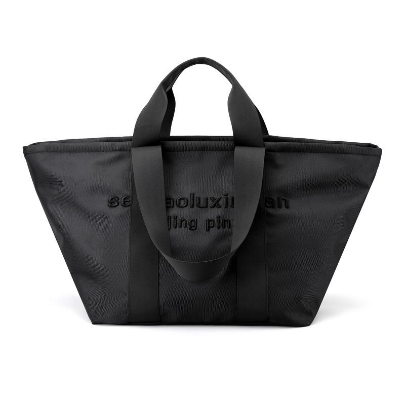 Damenhandtasche Stickerei High Street Crossbody-Stil Herren- und Damen-Schulterpendler Große Kapazität Lässig Nylon Buttot