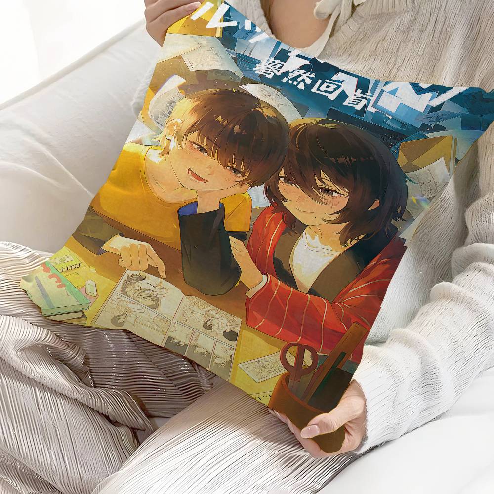 Anime Look Back Pillowcases Home Bedding Decorative Pillow Cover Wedding Super Soft Pillow Case