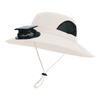 Solar Fan Hat Portable Sun Cap Summer hat USB Rechargeable Single/Dual Cooling Fan Fishing Hat Fisherman Hiking Mountaineering