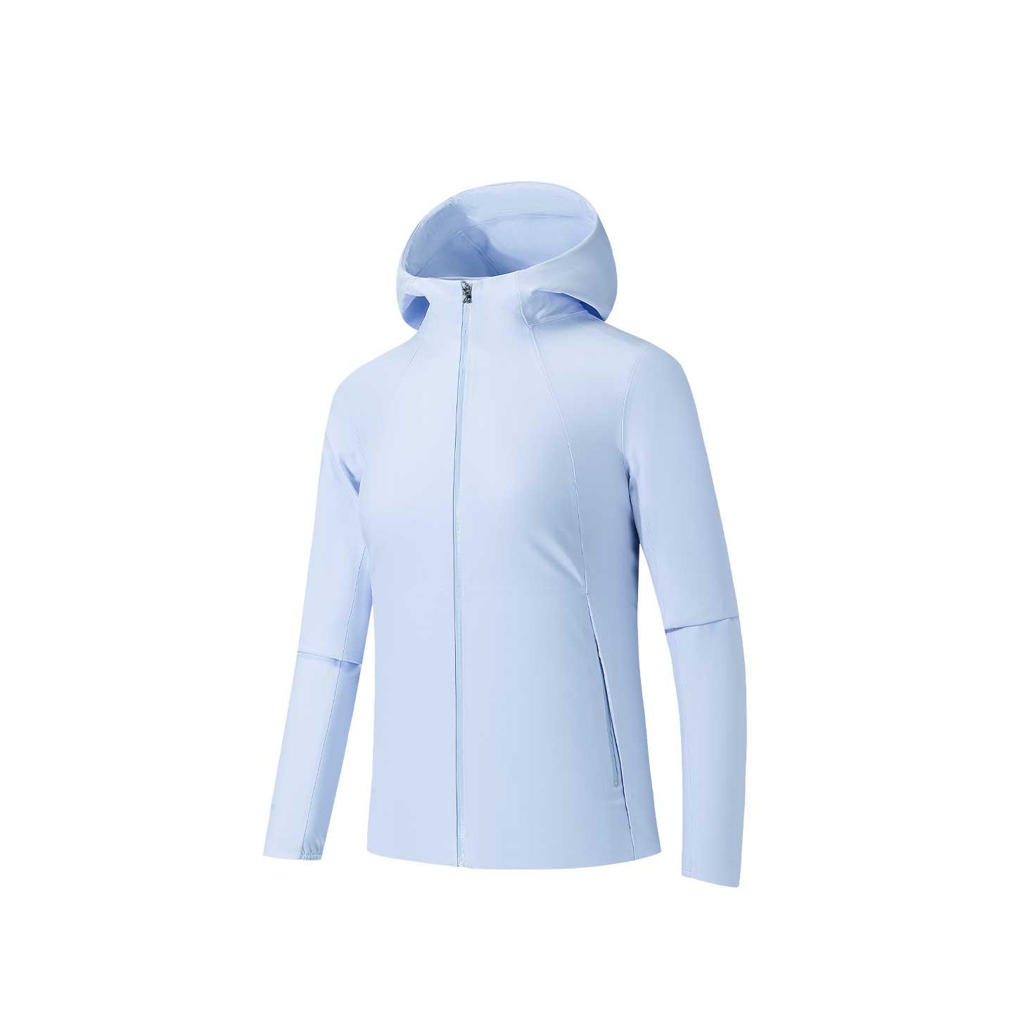 

Anta Champion All-Weather Series Hooded Zipper Solid Color Comfortable Versatile Fleece Jacket Women jackets 162540607-2 S