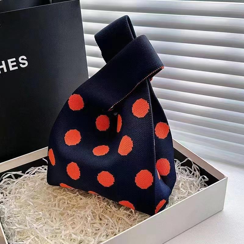 High quality thickened birthday banquet baby gift bag knitted bag gift woven bag handbag tote bag women's bag