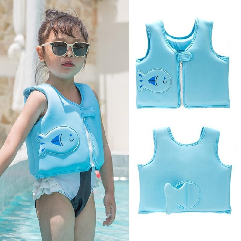 Toddlers Swim Vest Float Jackets Toddlers Floatie Swimming Jackets Safety Swim Aid Jackets Pool Gift for Boy and Girls
