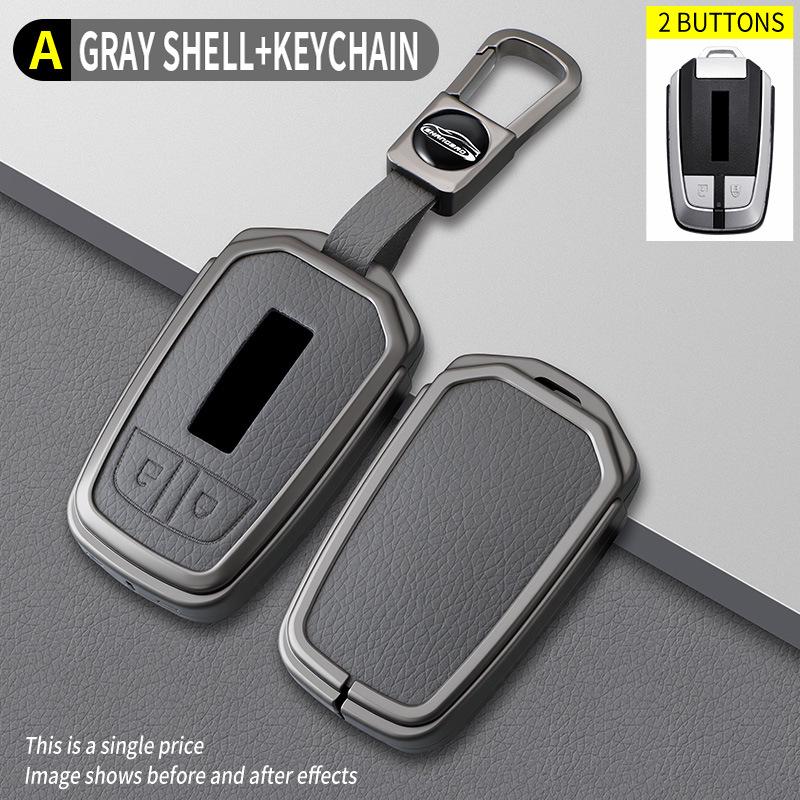 Elephant Grey Car Key Holder for Isuzu Model A