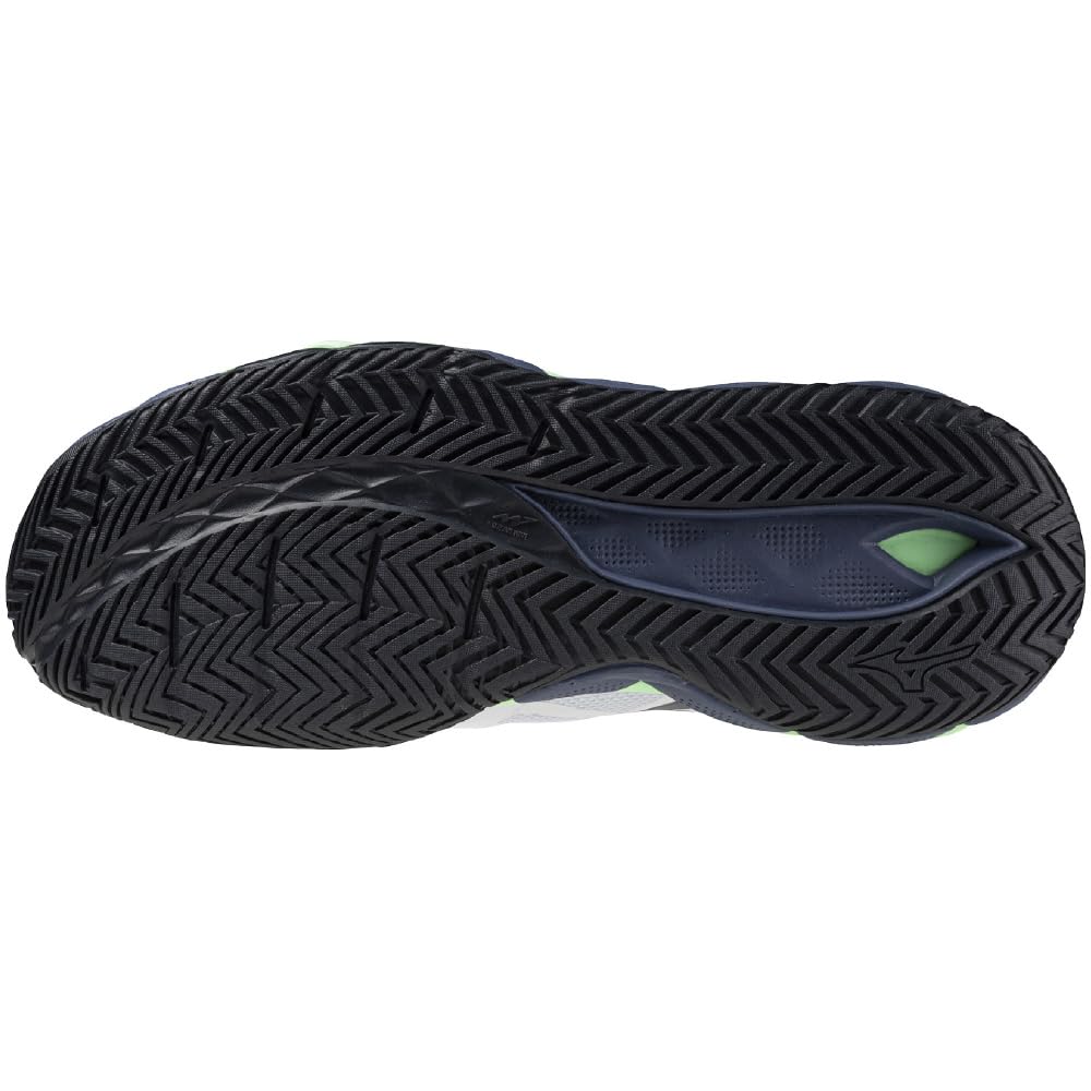 Tennis Shoes Wave Enforce Tour 2 AC All Court Club Activities Lightweight Game Court Soft White x Mint x Blue cm 2E [Mizuno] 24.0