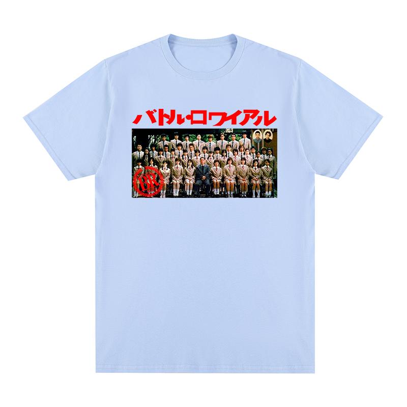 

Battle Royale Kitano Takeshi vintage T-shirt Cotton Men T shirt New TEE TSHIRT Womens Tops 4XL