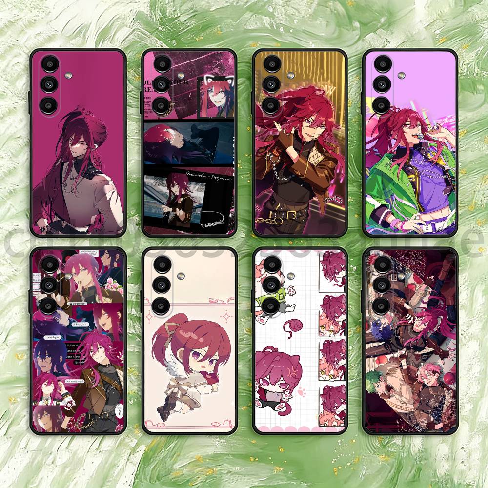 Nozomi Madoka Customizable Phone Case For Samsung S25,24,23,22,21,S20,Ultra,Plus,FE Black Soft Cover